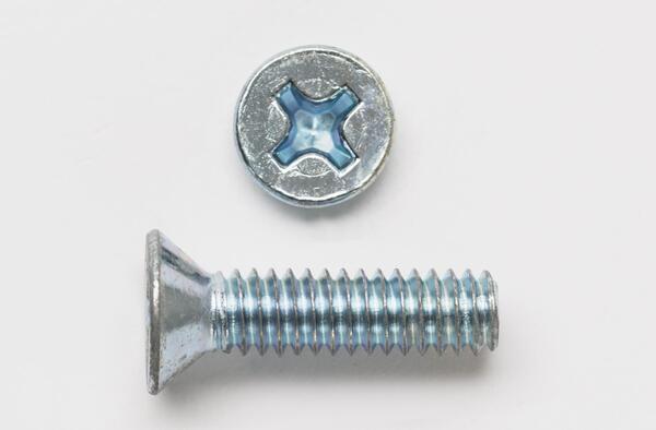 1420X34FHPMSZ 1/4-20 X 3/4 FLAT HEAD PHILLIP MACHINE SCREW ZINC PLATED